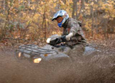A.T.V. Rider in the mud image